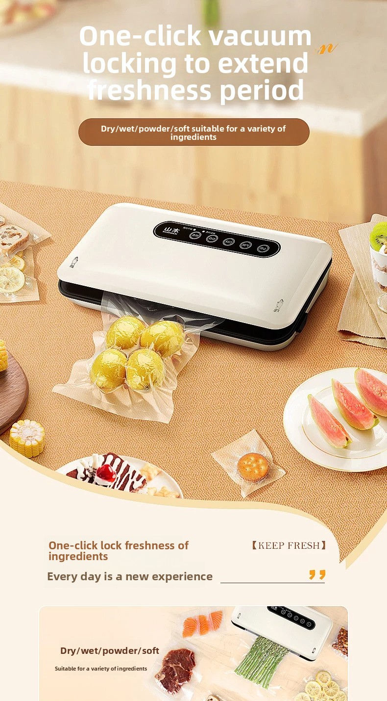 Food Vacuum Sealer Machine - Mini machine à sceller sous vide