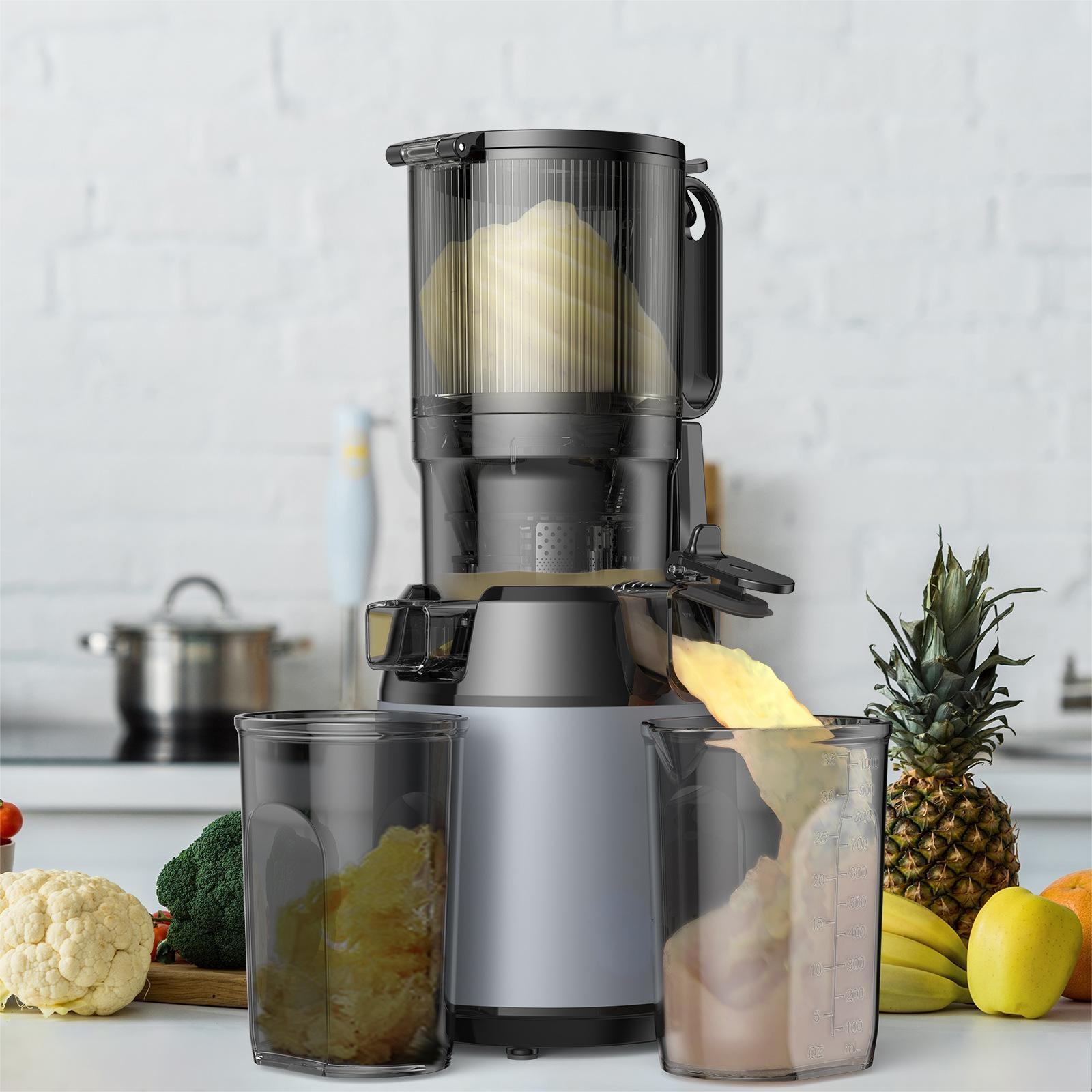 Electric Slow Juicer Cold Press - Extracteur de jus commercial électrique portable