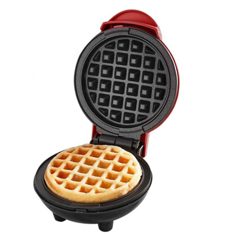 Mini Waffle Maker Machine - Mini gaufrier électrique Portable, prise américaine,