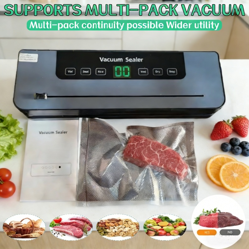 Food Vacuum Sealer Machine - Machine d'emballage sous vide électrique automatique