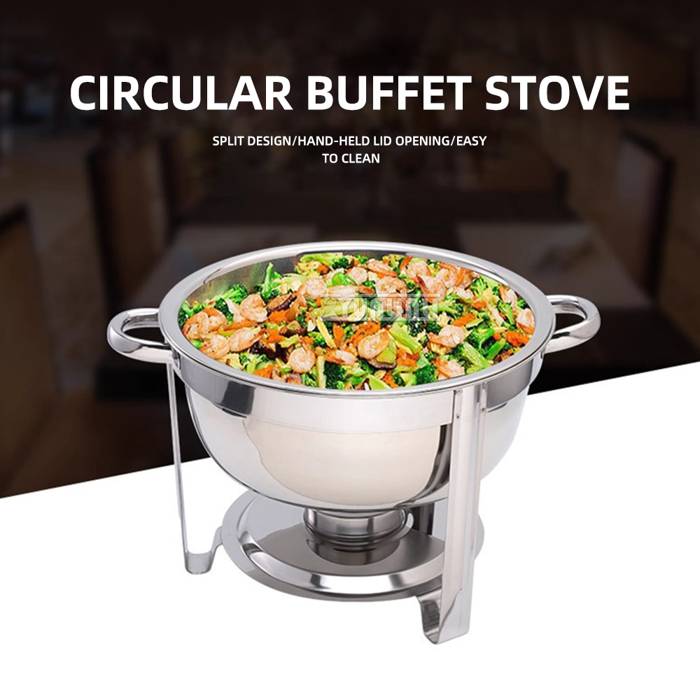 Small Appliances - Poêle à Buffet circulaire en acier