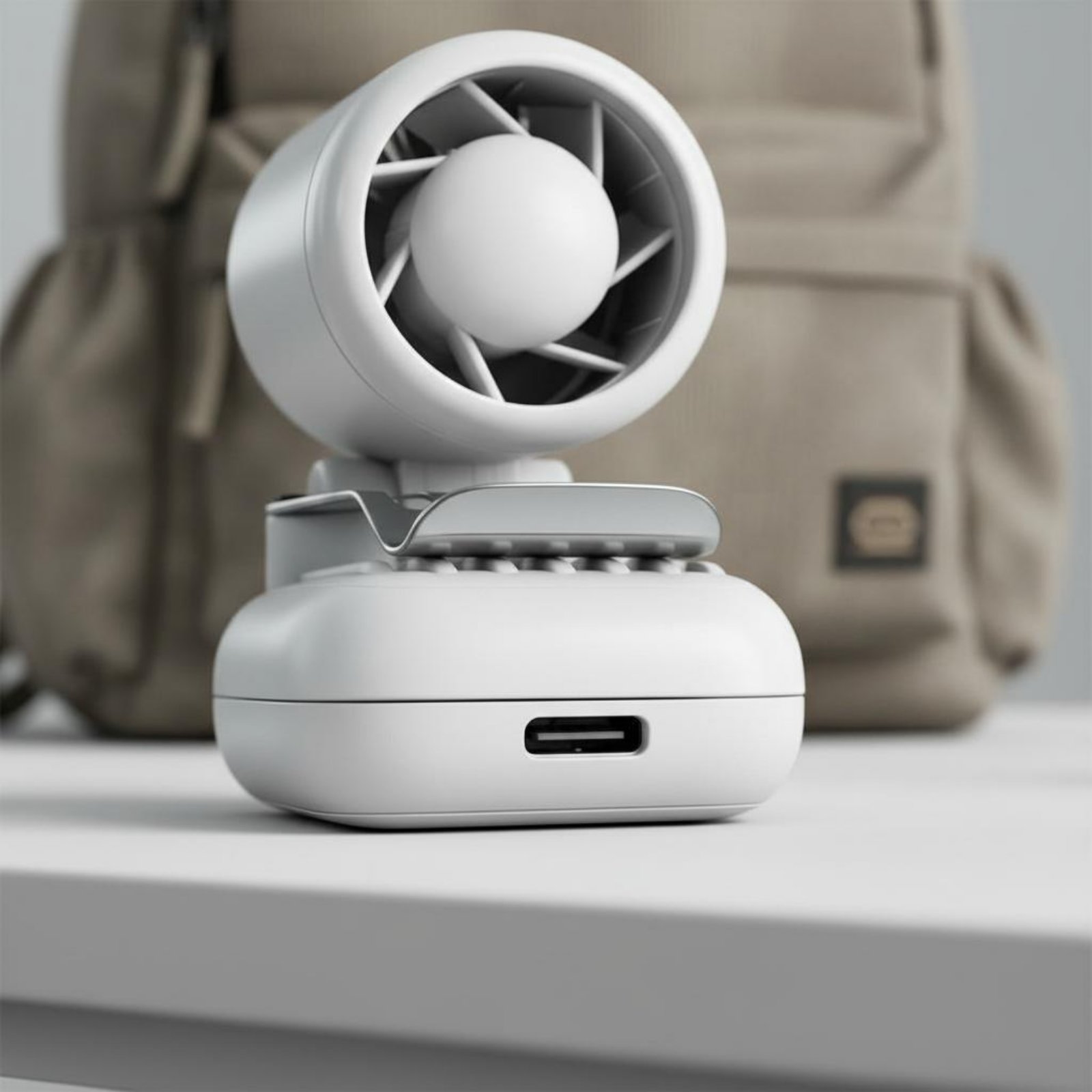 Small Appliances - Mini ventilateur à pince, puissant, USB,