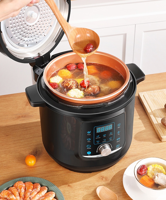 Smart Instant Pressure Cooker - Cuisinière électrique à pression en acier