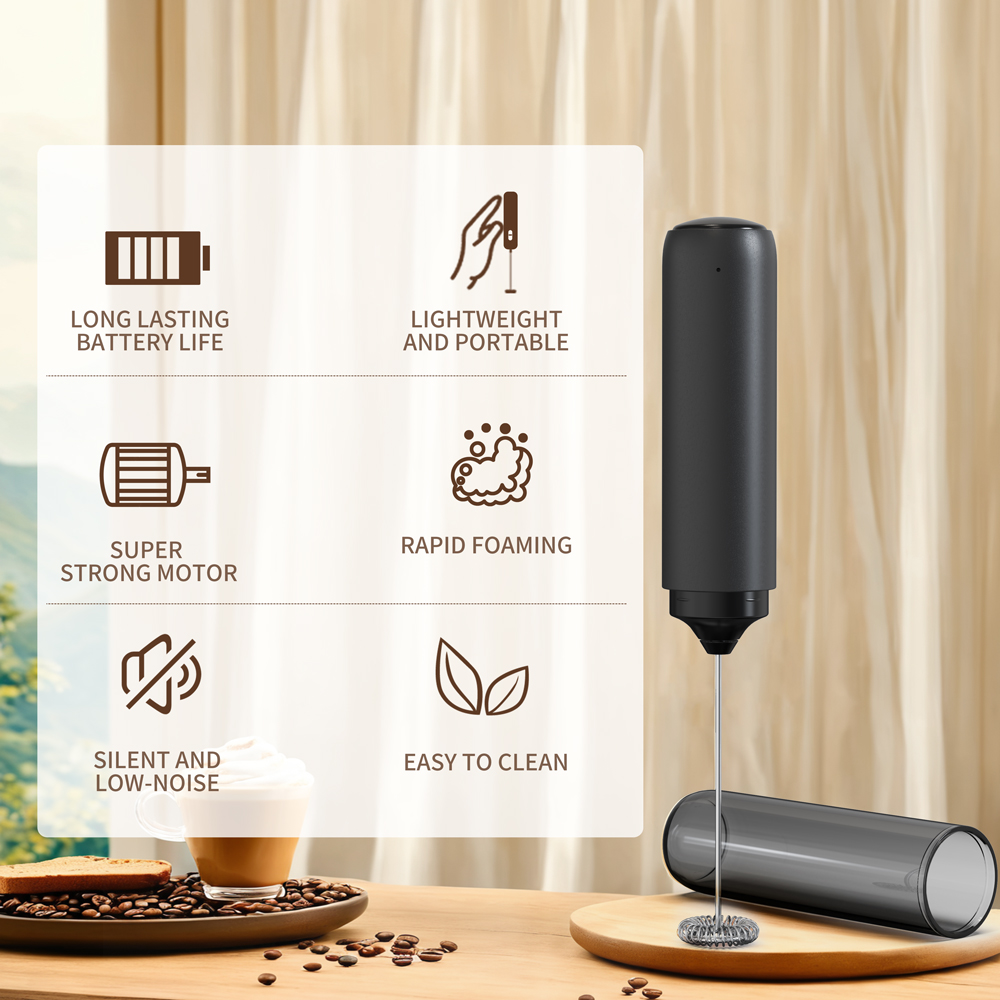 Agitateur puissant de cuisine, - Electric Milk Frother Handheld avis et prix