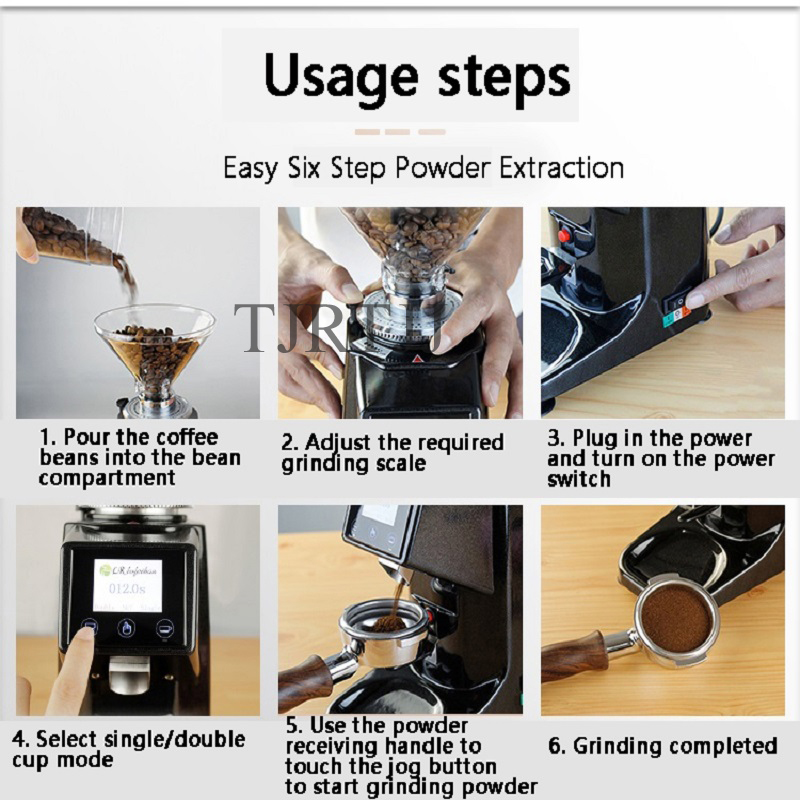Moulin à café électrique indus - Coffee Bean Grinder Electric avis et prix