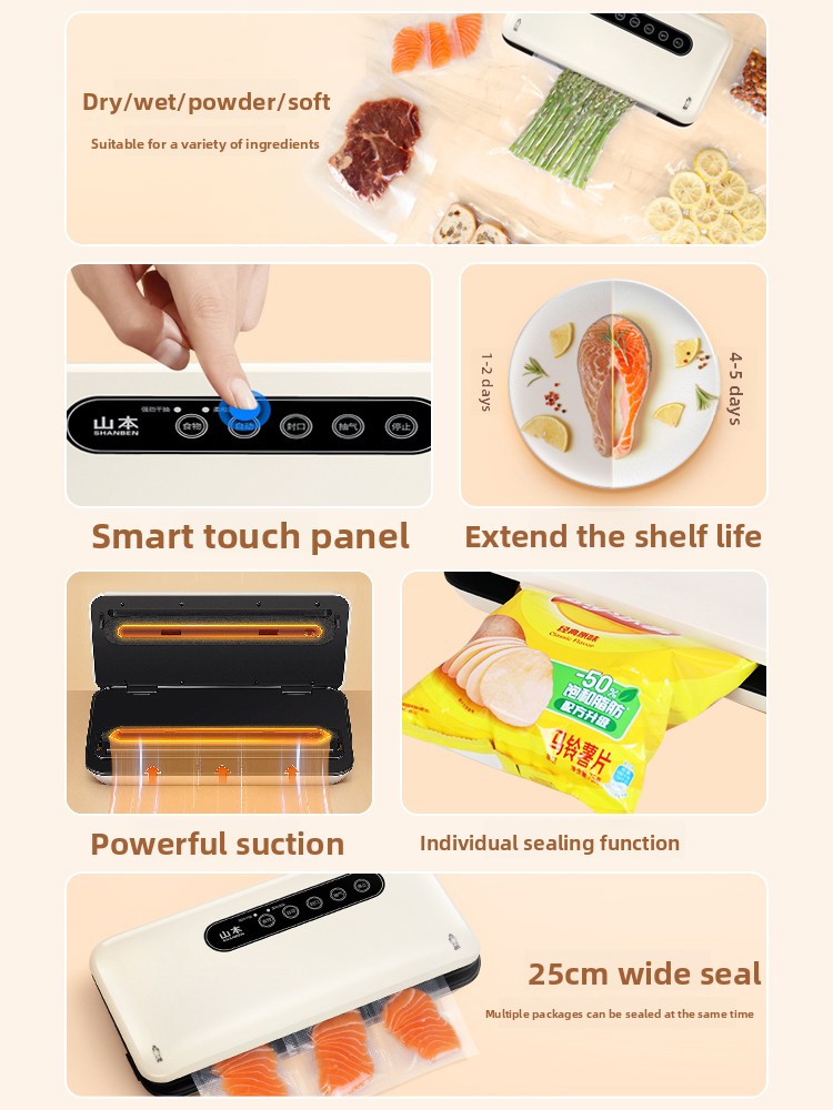Mini machine à sceller sous vi - Food Vacuum Sealer Machine avis et prix