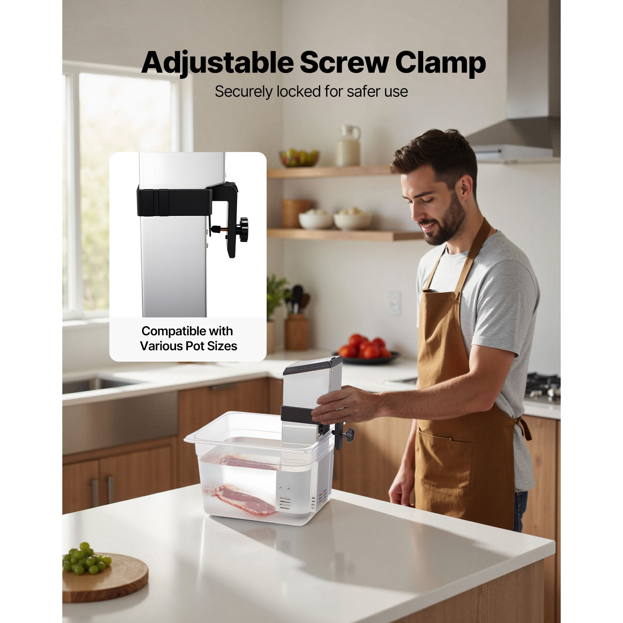 Sous-vide 1500W pour cuisson d - Digital Sous Vide Precision Cooker avis et prix