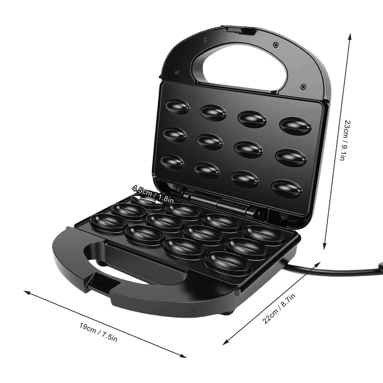 Machine à gaufres et biscuits  - Mini Waffle Maker Machine avis et prix