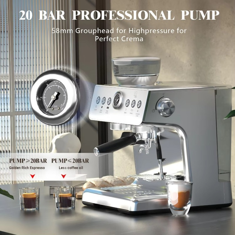 Machine à café espresso électr - Coffee Bean Grinder Electric avis et prix