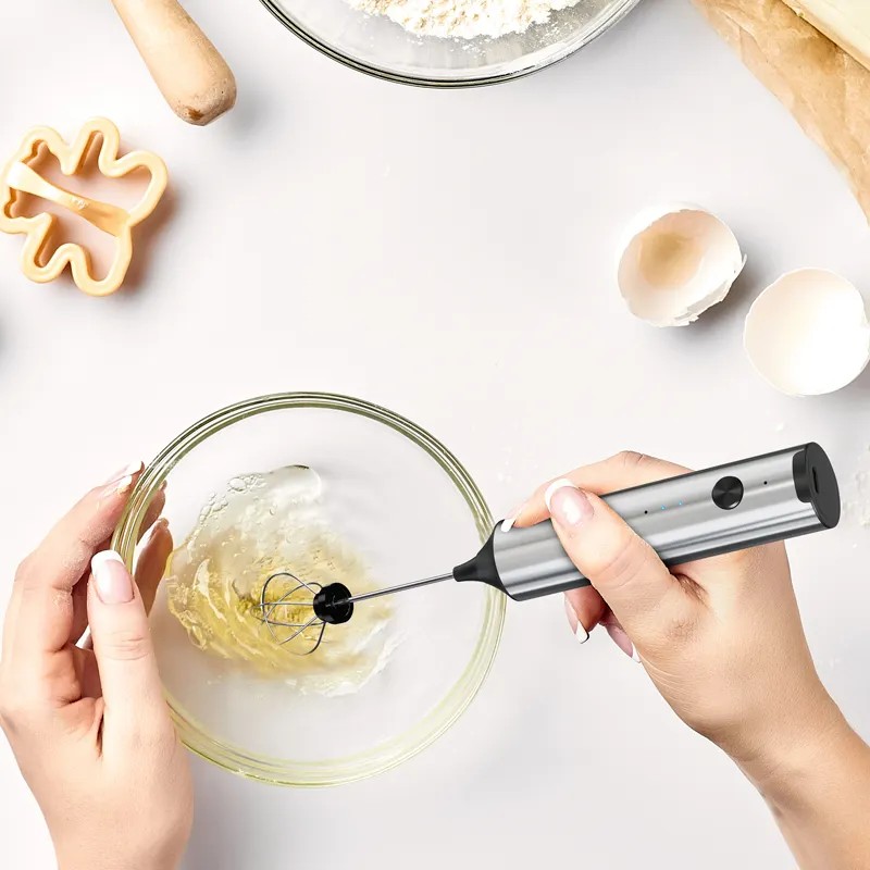 Mini mousseur à lait électriqu - Immersion Hand Blender Set avis et prix