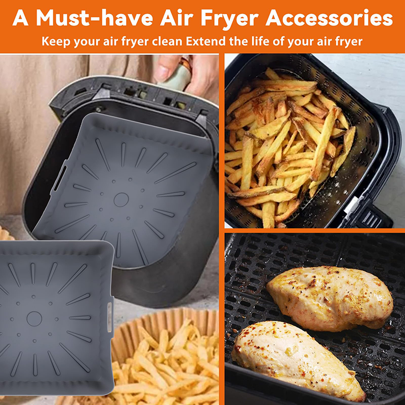 Grand panier en Silicone pour  - Air Fryer Silicone Pot Liner avis et prix