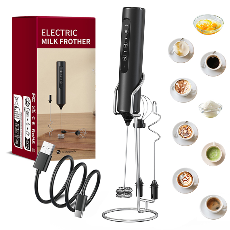 Mousseur à lait électrique por - Electric Milk Frother Handheld avis et prix