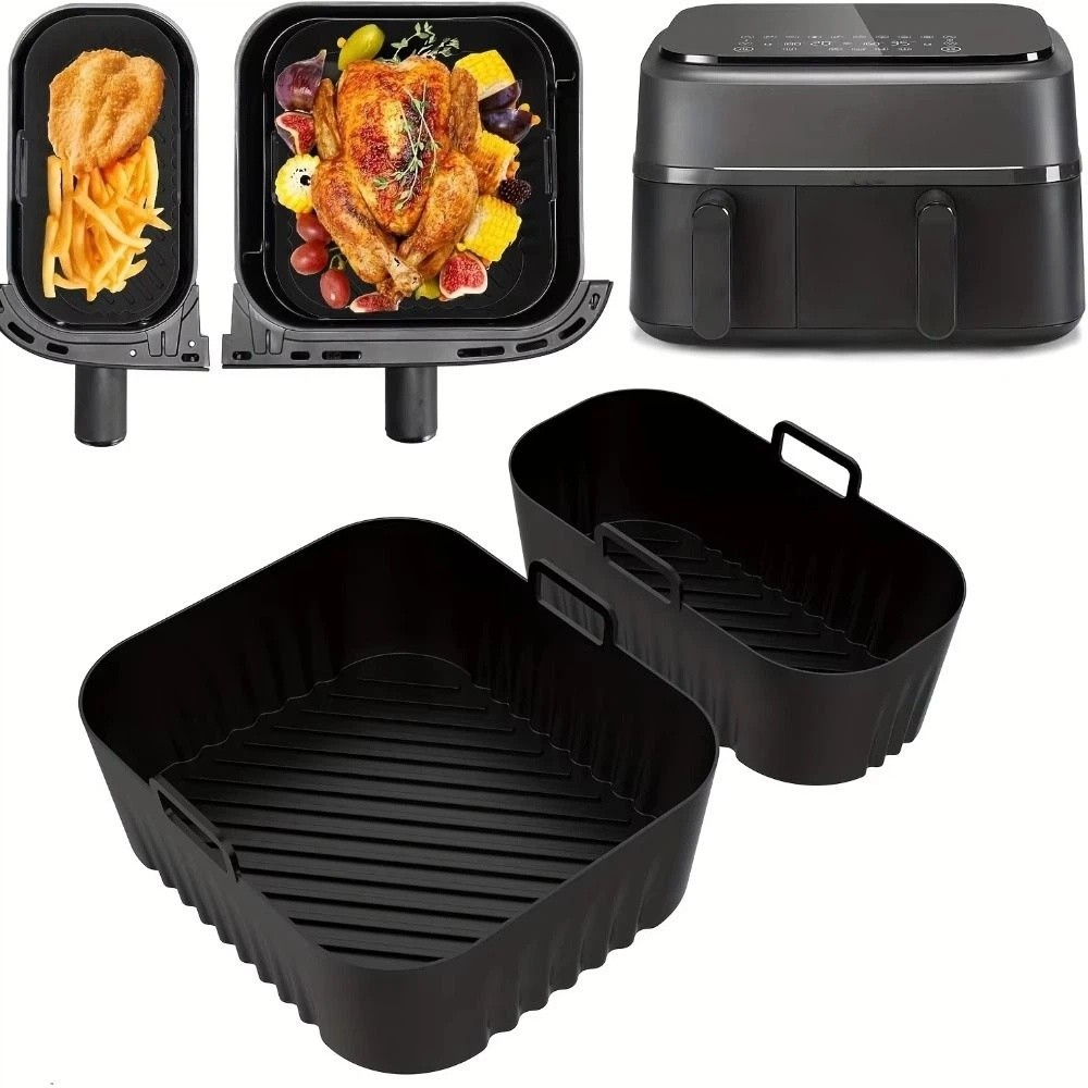 Moule en silicone rectangulair - Air Fryer Silicone Pot Liner avis et prix