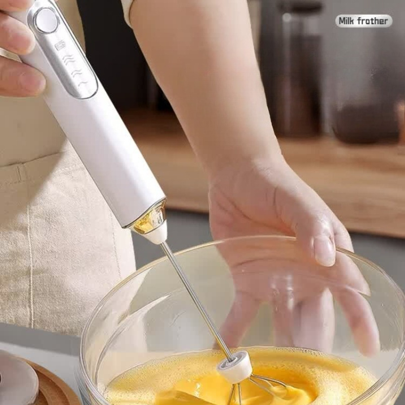 Mousseur à lait électrique por - Electric Milk Frother Handheld avis et prix