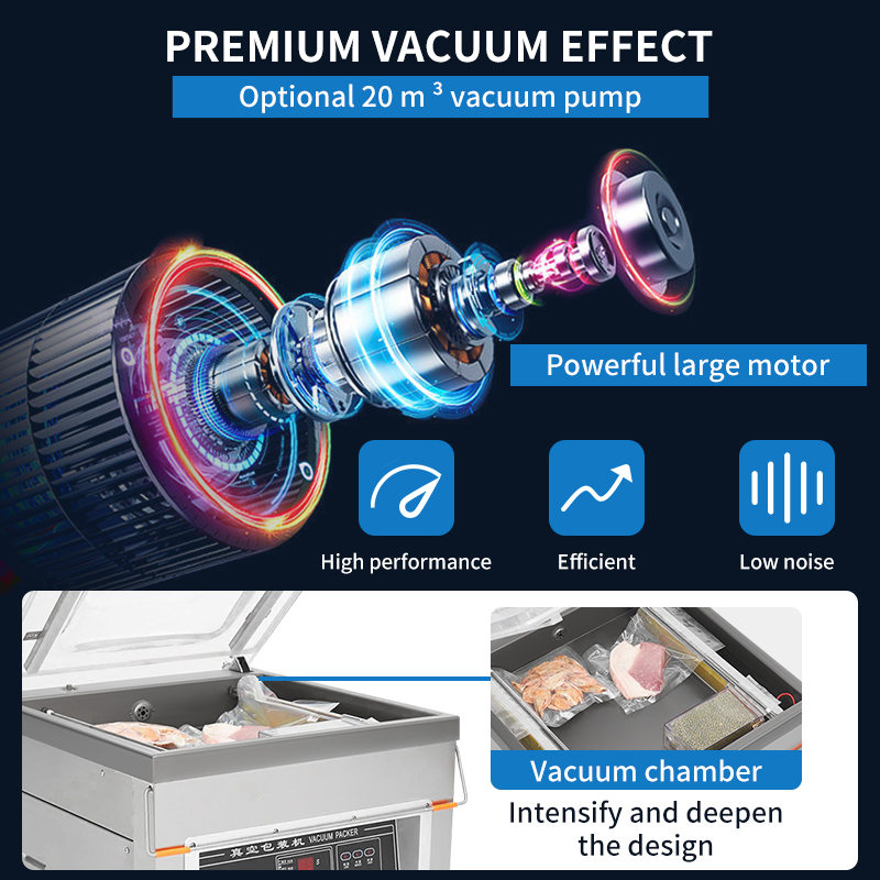 Machine commerciale semi-autom - Food Vacuum Sealer Machine avis et prix