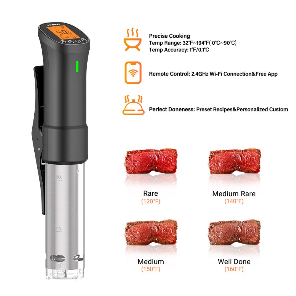 INKBIRD ISV-200W Wi-Fi culinai - Digital Sous Vide Precision Cooker avis et prix