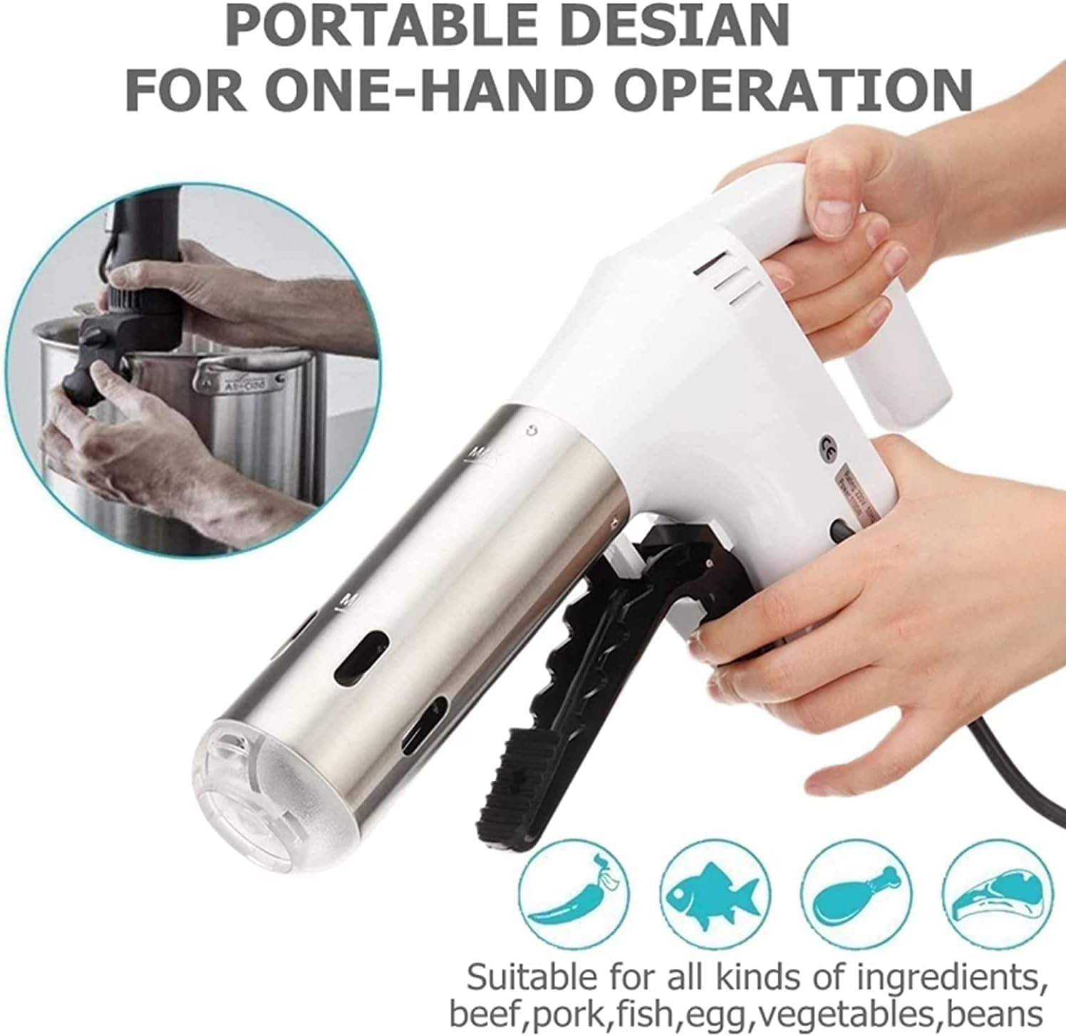 SmartChef Sous Vide Machine 18 - Digital Sous Vide Precision Cooker avis et prix