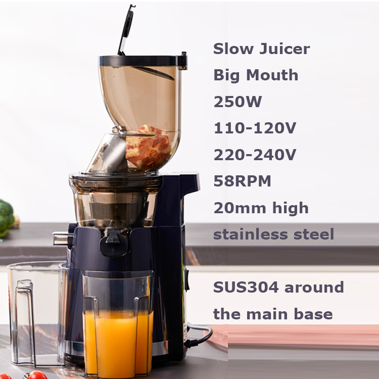 Extracteur de jus lent électri - Electric Slow Juicer Cold Press avis et prix