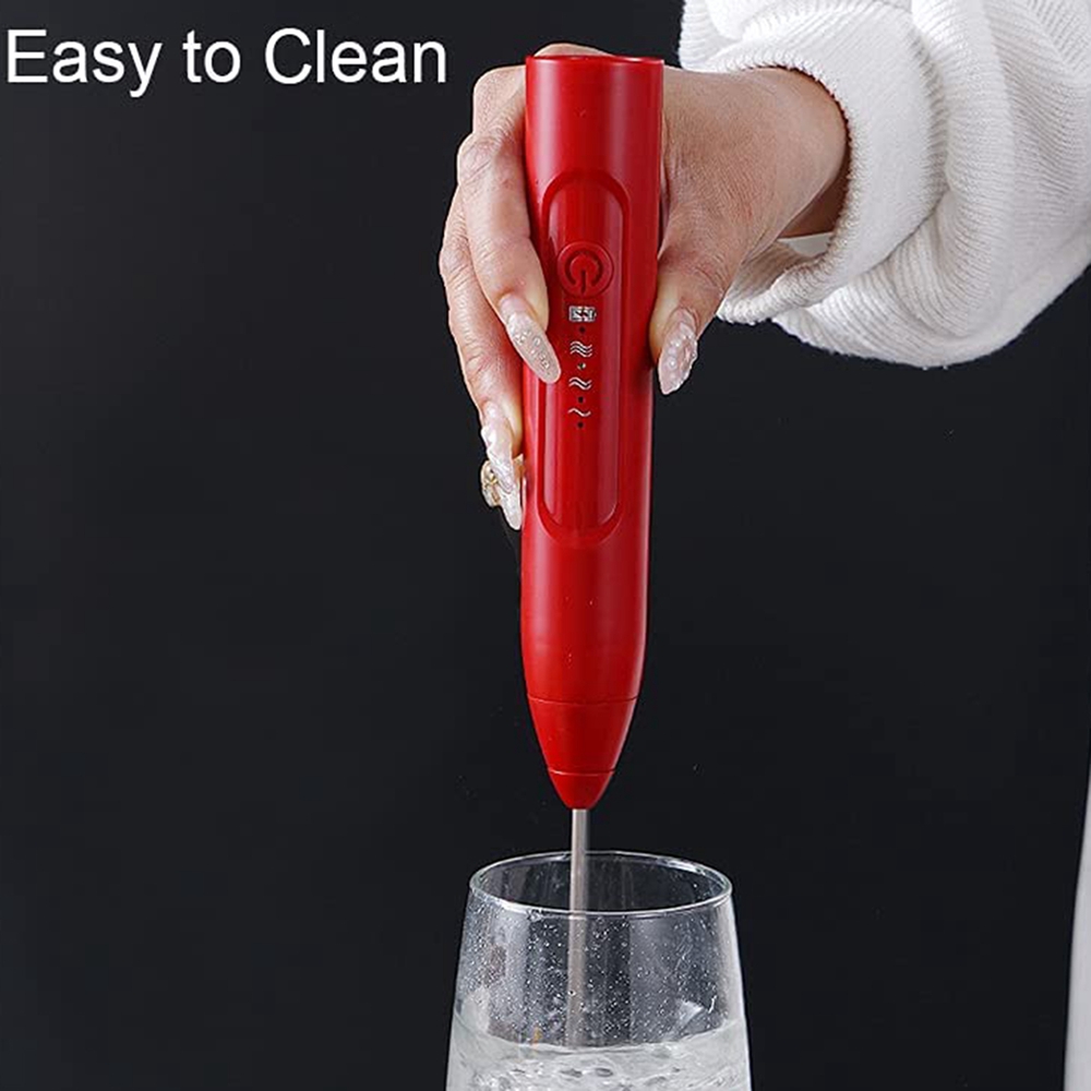 ABRE-Mousseur à lait électriqu - Electric Milk Frother Handheld avis et prix