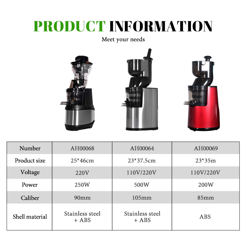MOSEENER Commercial Portable é - Electric Slow Juicer Cold Press avis et prix