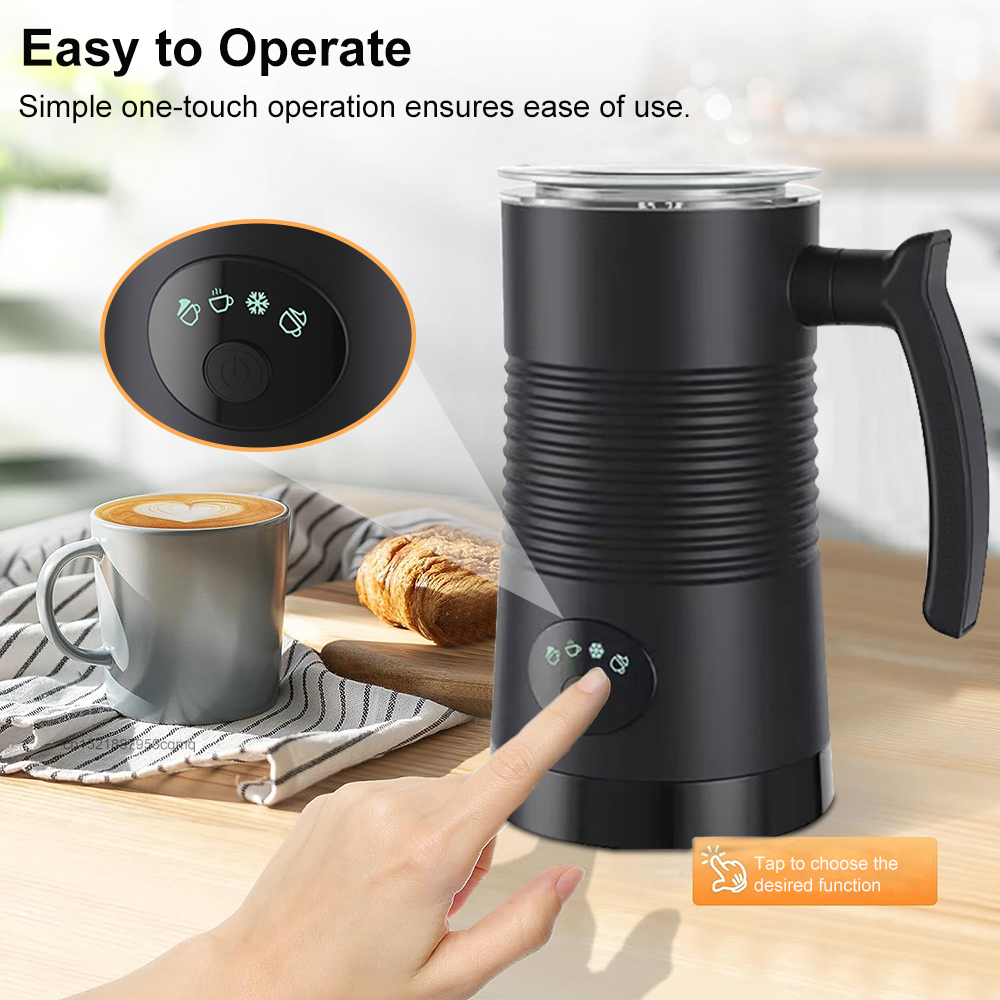 Mousseur à lait électrique mou - Electric Milk Frother Handheld avis et prix