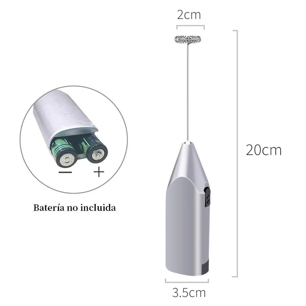 Mini batteur à œufs électrique - Electric Milk Frother Handheld avis et prix