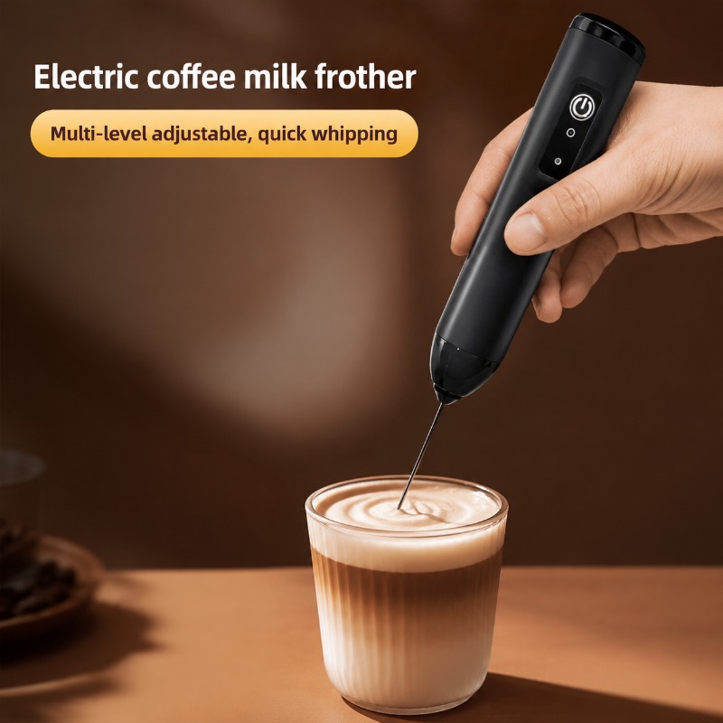 Mousseur à lait électrique + b - Electric Milk Frother Handheld avis et prix