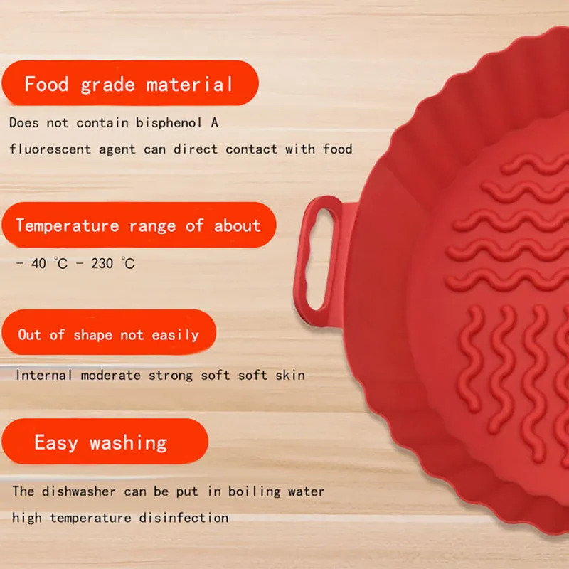 Revêtements en silicone pour f - Air Fryer Silicone Pot Liner avis et prix