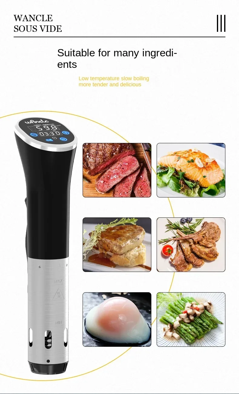Cuisinière Sous Vide 220 V par - Digital Sous Vide Precision Cooker avis et prix