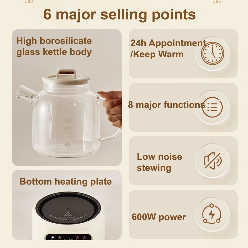 Bouilloire Électrique Multifon - Electric Kettle Temperature Control avis et prix